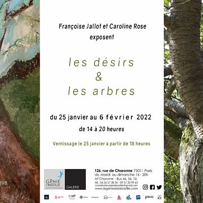 Les désirs et les arbres - Françoise Jallot et Caroline Rose